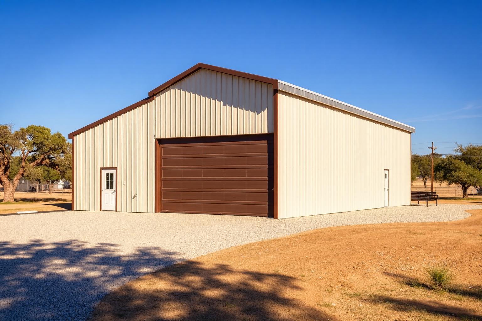 Metal Building Installation in Von Ormy, TX