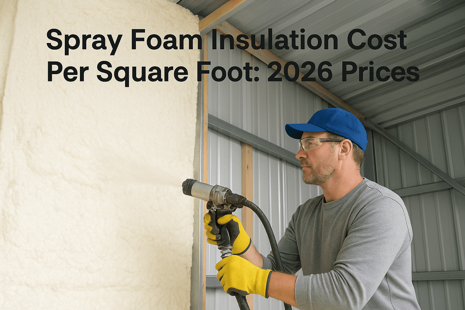 Spray Foam Insulation Cost Per Square Foot: 2026 Prices